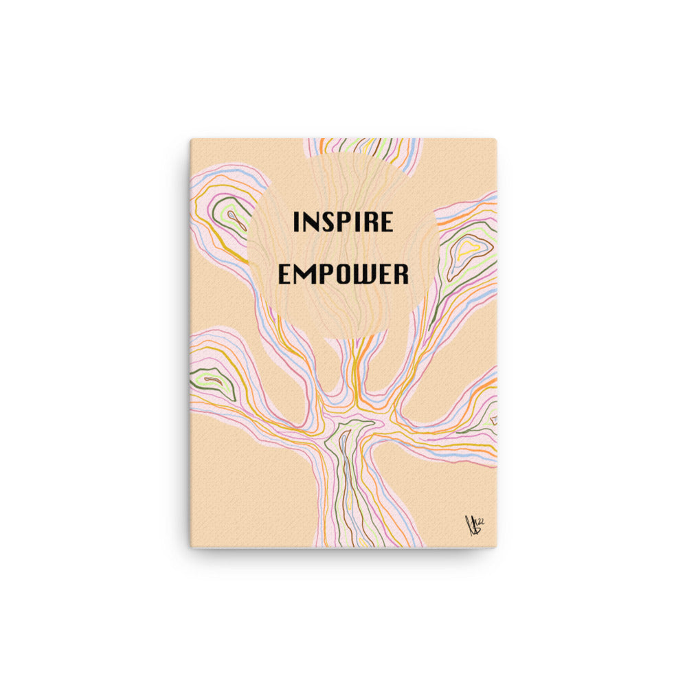 Leinwand Inspire Empower