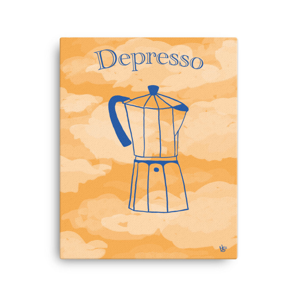 Leinwand Depresso