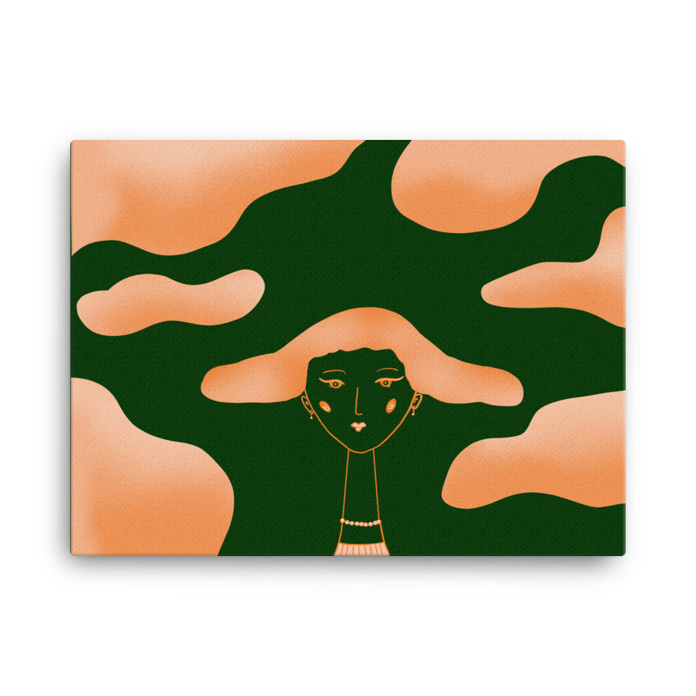 Leinwand Cloud Girl