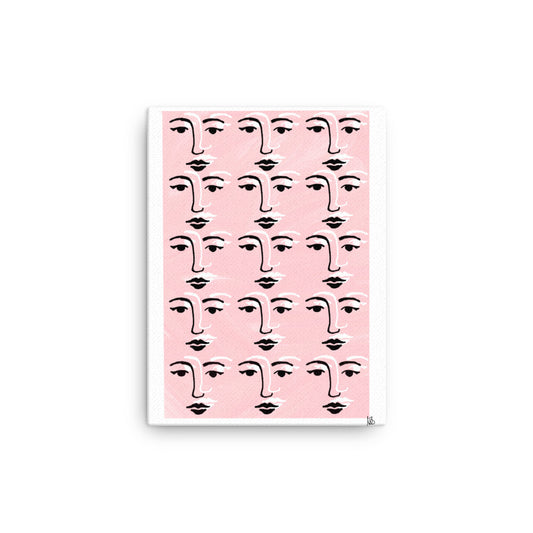 Leinwand Faces