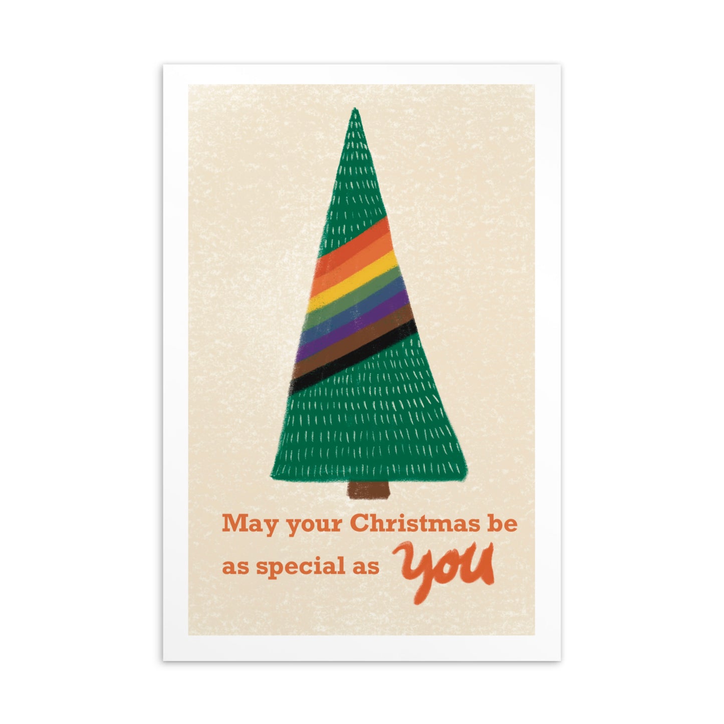 Postkarte Christmas Pride