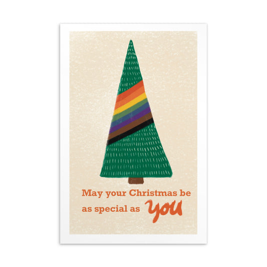 Postkarte Christmas Pride