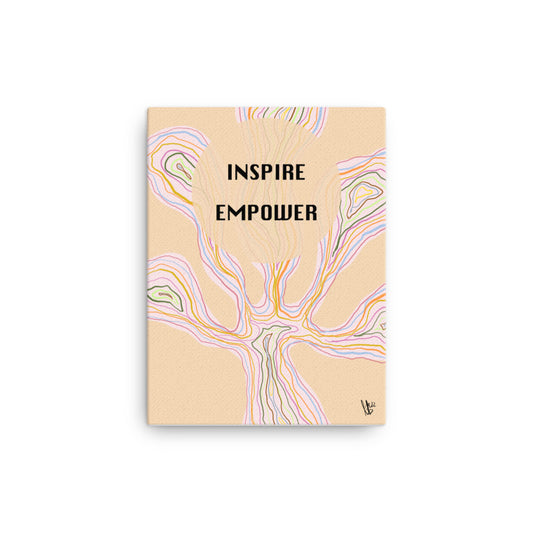 Leinwand Inspire Empower