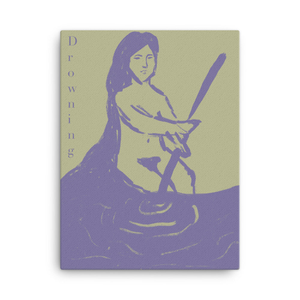 Leinwand Drowning
