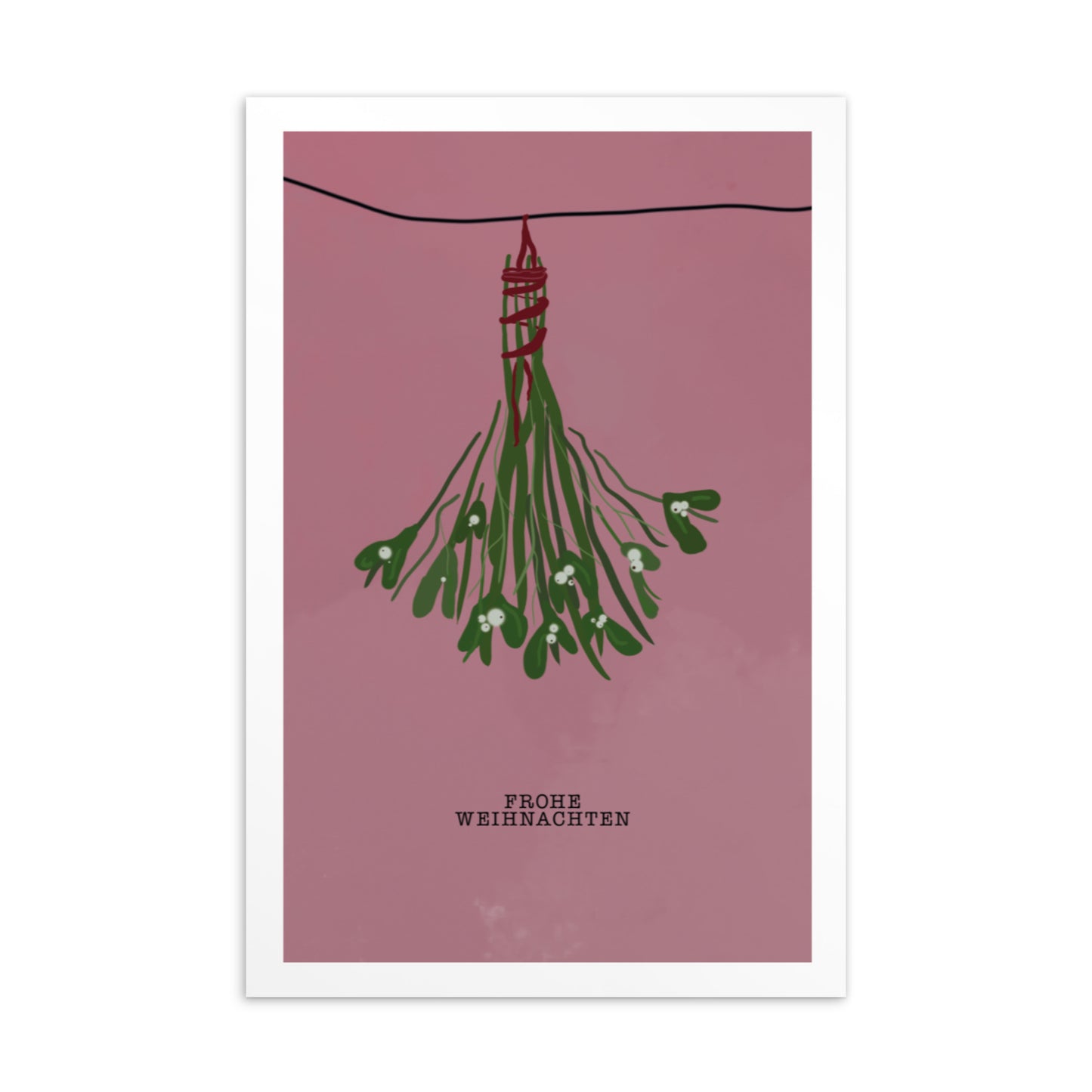 Postkarte Frohe Weihnachten